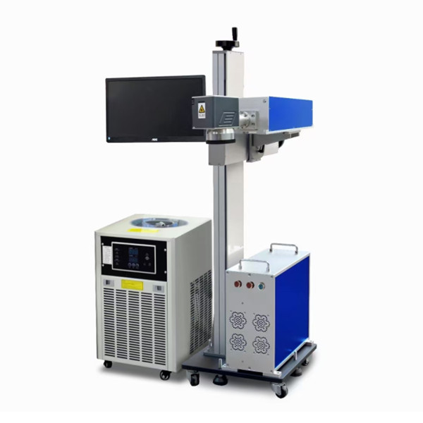 Online UV laser marking machine