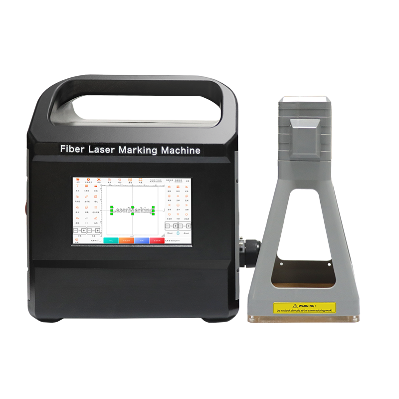 Handheld Laser Marking Machine Using in the Processing of Handcraft.
