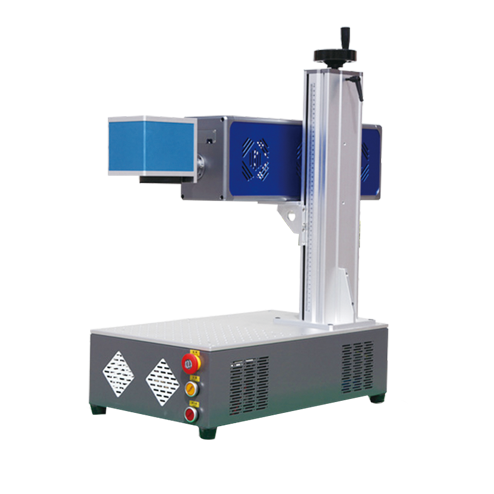 CO2 Laser Marking Machine Marking On the Wooden and Paper